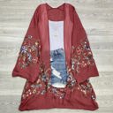  Long sleeve Embroidered Summer Cardigan kimono / Kimonos boho chic Cover-up