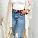 One Size Fits Most Nude Velvet Mesh Boho Kimono / Kimonos boho chic Cover-up
