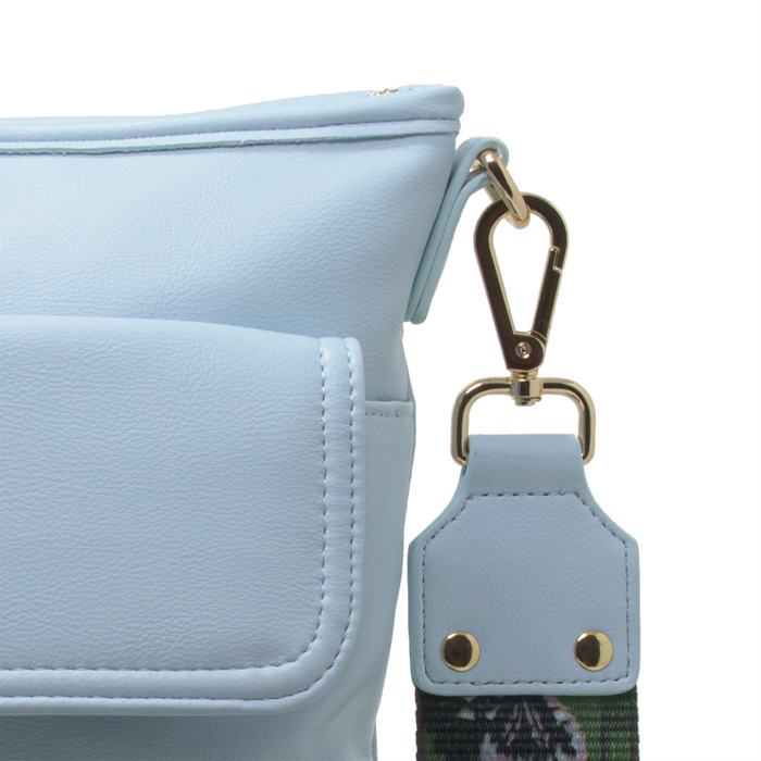 Crossbody Laptop Bag - Sky Blue