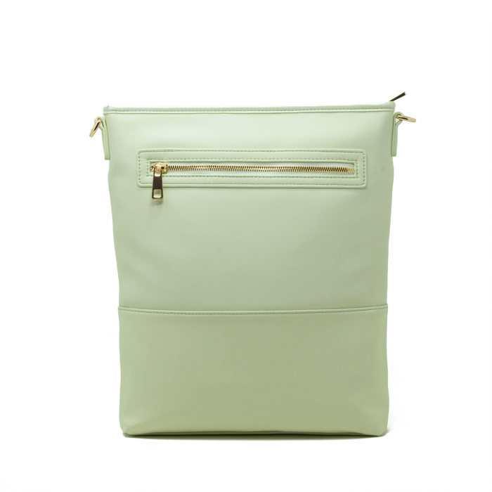 Crossbody Laptop Bag - Mint Green