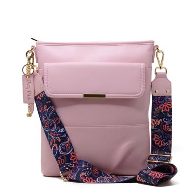 Crossbody Laptop Bag - Mimi Pink