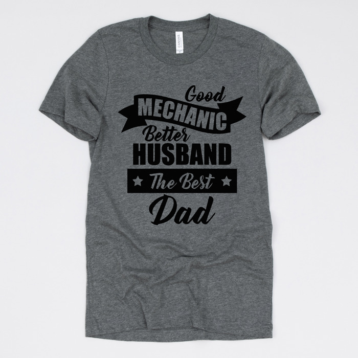 Dad's Garage Soft Bella Canvas Gift Tees