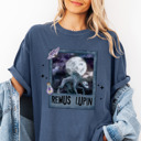 Small Denim Magical Werewolf Wizard Inspired Movie Comfort Colors Tee