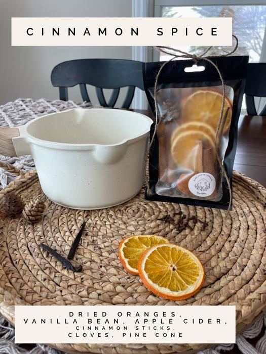 Seasonal All-Natural Stove-top Simmers