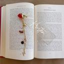  Personalized Acrylic Strawberry Charm Bookmarks