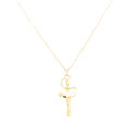  Ballerina Enamel Charm Necklace Children’s Jewelry