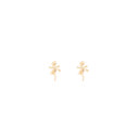  Gold Gecko Lizard Post Stud Earring Animal Reptile Pet gift