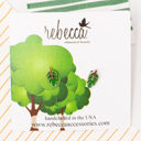  Leaf Enamel Post Stud Earrings Children's Jewelry