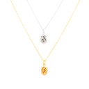  14k Gold or Sterling Silver Pinecone Charm Pendant Nature Necklace