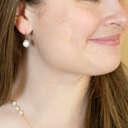  Freshwater Pearl Strand and Gold Beads Necklace