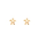  Sea Turtle Post Stud Earring Marine Reptile Ocean Sea Water
