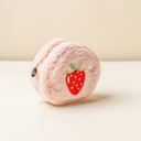  Strawberry Teddy Circle Zipper Pouch The Darling Effect