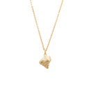  14k Gold Conch Shell Mini Charm Pendant Necklace Gift Giving Beach