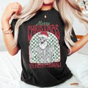 Small Black Merry Christmas Ya Filthy Animal Home Alone Santa Retro Holiday Classic Comfort Colors Tee