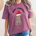  Merry Thingsmas Christmas Wednesday Spooky Zombie Holiday Haunt Comfort Colors Tee