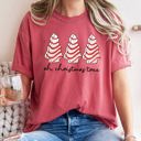  Oh Christmas Tree, Snack, Little Debbie Nostalgic Holiday Treats Comfort Colors Tee