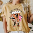 XXL Mustard Out Here Looking Like A Snack, Pumpkin Pie Thanksgiving Bougie Little Debbie Edition Comfort Colors Tee