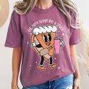 XXXL Berry Red Out Here Looking Like A Snack, Pumpkin Pie Thanksgiving Bougie Little Debbie Edition Comfort Colors Tee