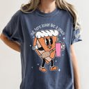 XXXL Denim Blue Out Here Looking Like A Snack, Pumpkin Pie Thanksgiving Bougie Little Debbie Edition Comfort Colors Tee