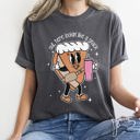 XXXL Pepper Dark Gray Out Here Looking Like A Snack, Pumpkin Pie Thanksgiving Bougie Little Debbie Edition Comfort Colors Tee