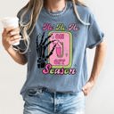 Large Blue Jean Ho Ho Ho Season Skeleton Light Switch Christmas Comfort Colors Tee