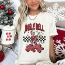 Small Ivory Cream Jingle Bell Rocking Skeleton Retro Rock Music Vibe Nostalgic Vintage Halloween Party Theme Comfort Colors Tee
