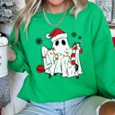  Cute Ghost Christmas Sweatshirt