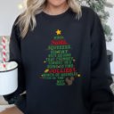 Medium Black Christmas Vacation Quote Graphic Hilarious Holiday Quote For Cozy Season Comfort Fit Sweatshirt