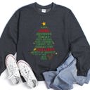 Large Dark Gray Heather Christmas Vacation Quote Graphic Hilarious Holiday Quote For Cozy Season Comfort Fit Sweatshirt