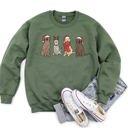  Adorable Christmas Dogs Cozy Festive Print For Dog Lovers With Holiday Spirit Sweatshirt