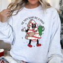  Out Here Looking Like A Snack Christmas Edition Ultra Cozy Warm Festive Holiday Seasonal Premium Sweatshirt
