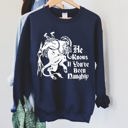  Krampus Naughty Santa Christmas Sweatshirt