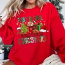  Just A Girl Who Lives Christmas Sweatshirt