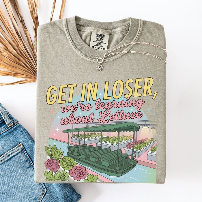 Get In Loser Magical Journey Future Land Theme Park Trip Retro Vacation Comfort Colors Tee