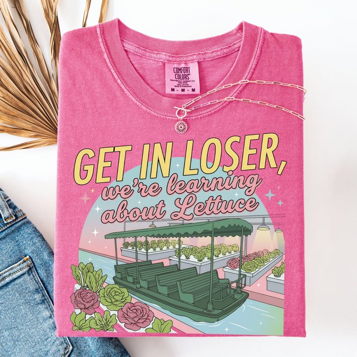 Get In Loser Magical Journey Future Land Theme Park Trip Retro Vacation Comfort Colors Tee