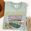 Medium Sage Get In Loser Magical Journey Future Land Theme Park Trip Retro Vacation Comfort Colors Tee