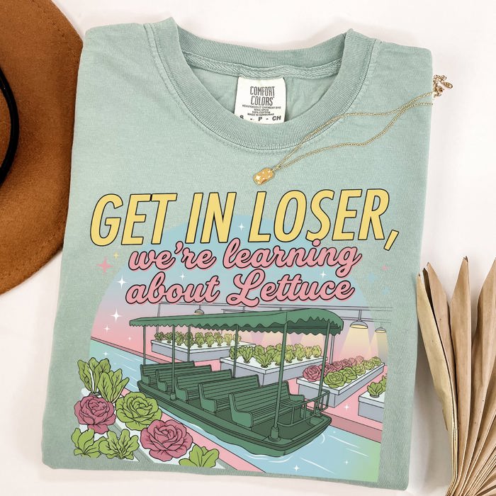 Get In Loser Magical Journey Future Land Theme Park Trip Retro Vacation Comfort Colors Tee