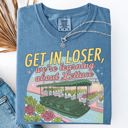 Large Blue Jean Get In Loser Magical Journey Future Land Theme Park Trip Retro Vacation Comfort Colors Tee