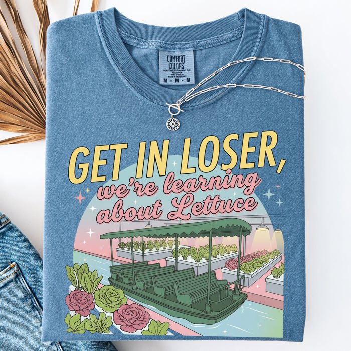 Get In Loser Magical Journey Future Land Theme Park Trip Retro Vacation Comfort Colors Tee