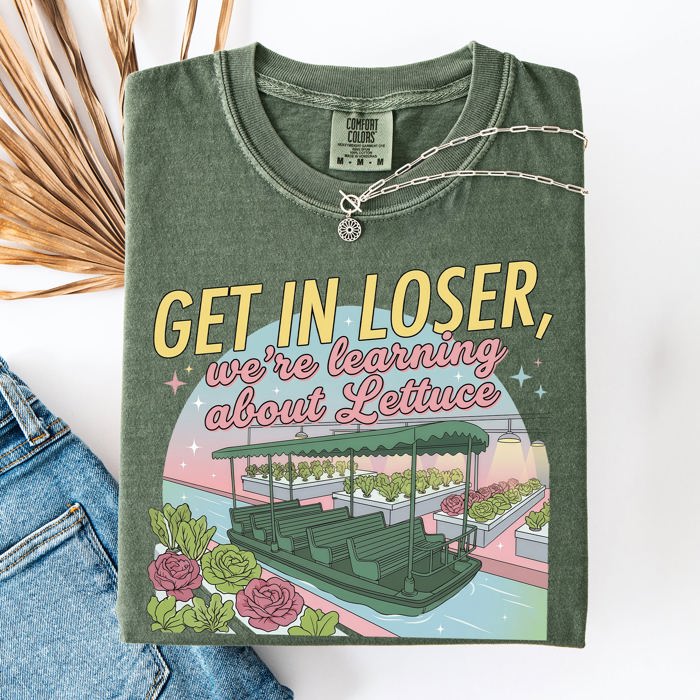Get In Loser Magical Journey Future Land Theme Park Trip Retro Vacation Comfort Colors Tee