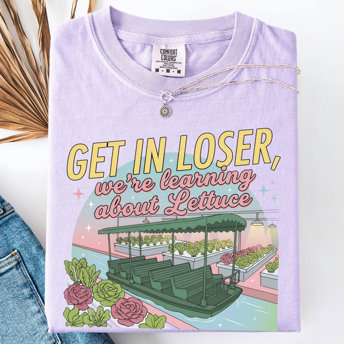 Get In Loser Magical Journey Future Land Theme Park Trip Retro Vacation Comfort Colors Tee