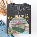 XXXL Pepper Dark Gray Get In Loser Magical Journey Future Land Theme Park Trip Retro Vacation Comfort Colors Tee