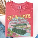 Large Watermelon Pink Get In Loser Magical Journey Future Land Theme Park Trip Retro Vacation Comfort Colors Tee