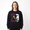  Wicked Witch, Girls Will Be Girls, Halloween Quote Sweatshirt