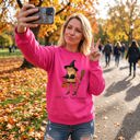  Slut For Halloween, Funny, Frog, Sassy Sweatshirt