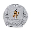 XXL Heather Sport Gray Slut For Halloween, Funny, Frog, Sassy Sweatshirt