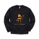 Large Black Slut For Halloween, Funny, Frog, Sassy Sweatshirt