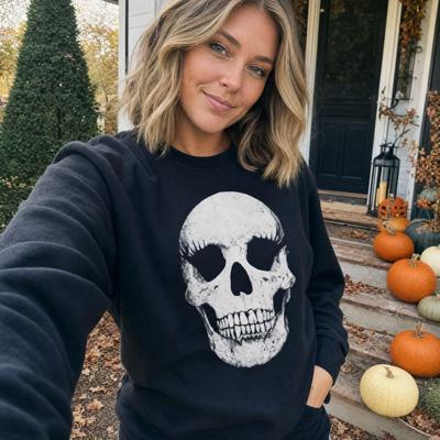 Vintage Skull, Spooky Halloween, Vintage Macabre Sweatshirt