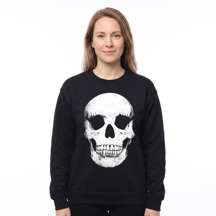 Vintage Skull, Spooky Halloween, Vintage Macabre Sweatshirt