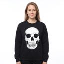  Vintage Skull, Spooky Halloween, Vintage Macabre Sweatshirt